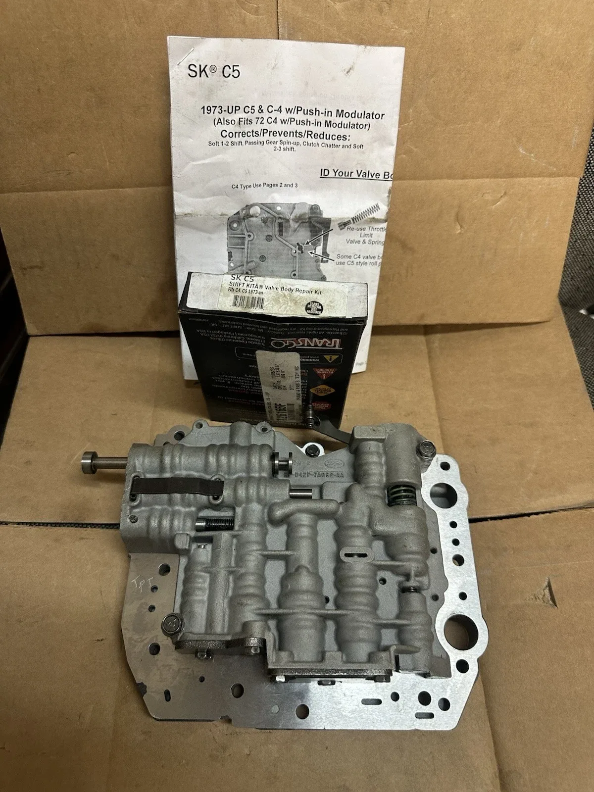 C4 Valve Body Remanufactured D42P-7A101-AA / D42P-7A092-AA