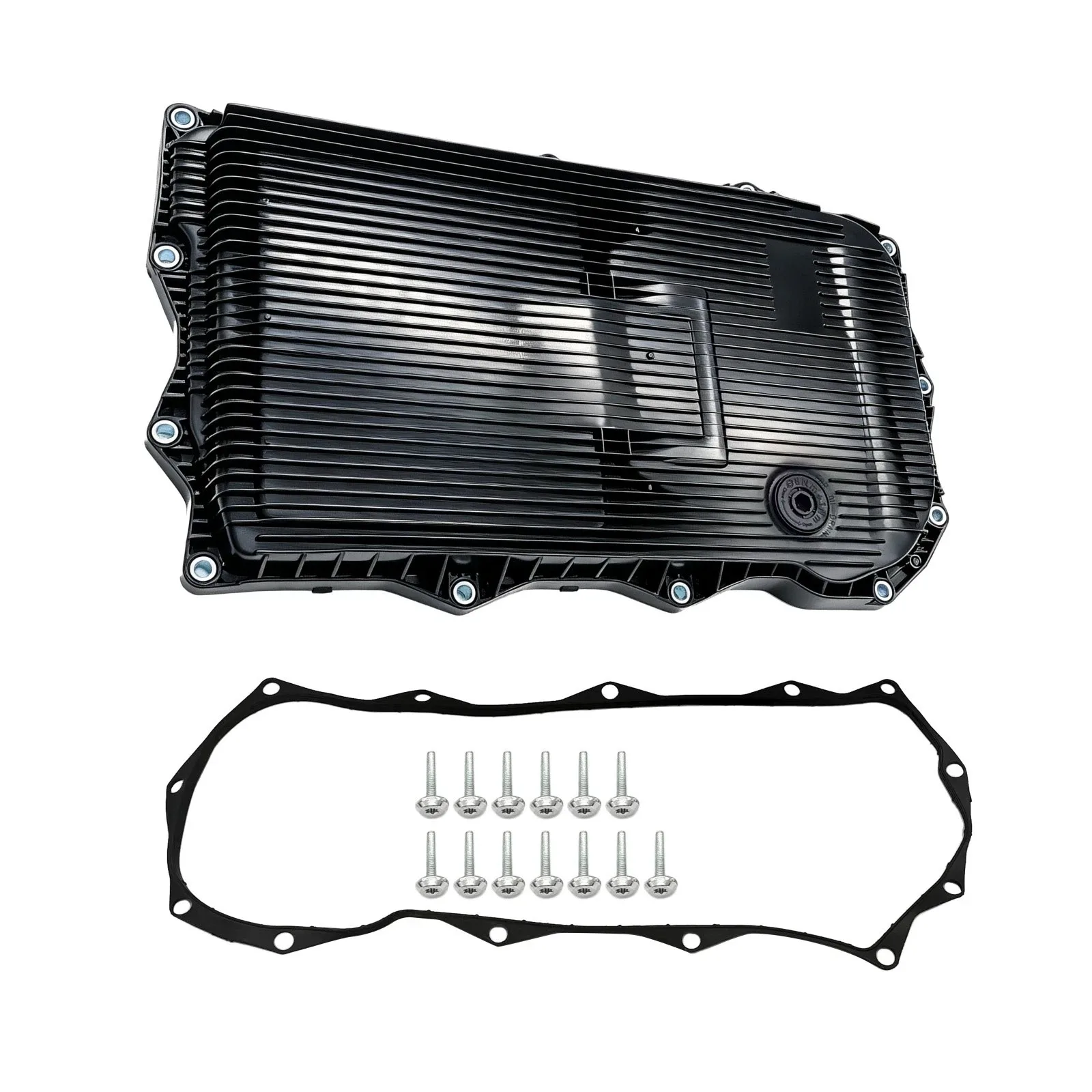 Transmission Oil Pan For BMW 550i 640i 650i 740Li 740i 750Li 750i 24118612901 image 2