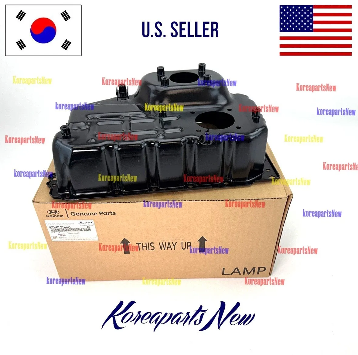 2021-2026 Kia Santa Fe Santa Cruz Sonata K5 Transmission Oil Pan Valve Body 43140-2N001