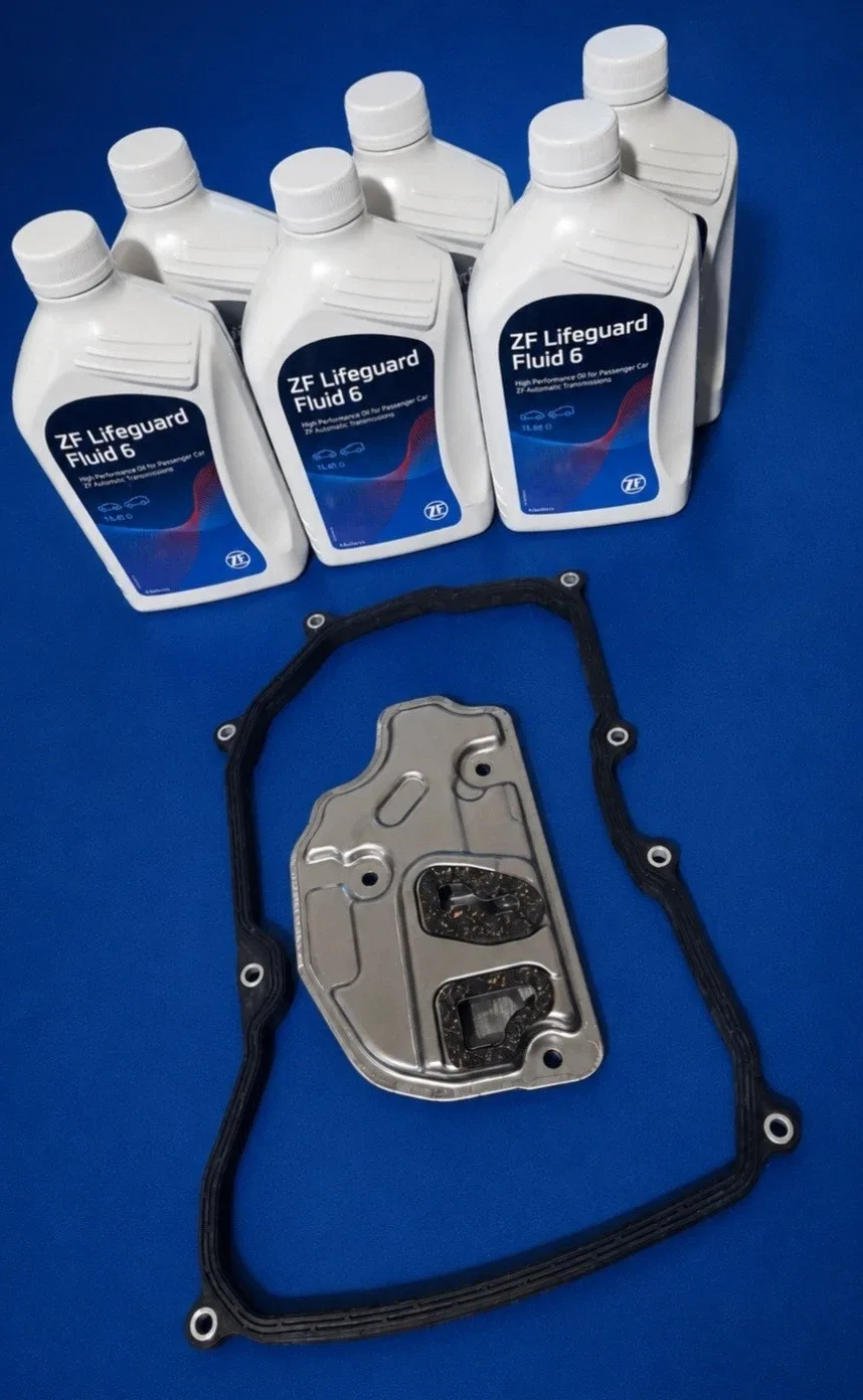 VW/Audi 09G /TF60SN Transmission Oil Pan Filter KIT & ZF LIFEGUARD 6  SPEED image 2