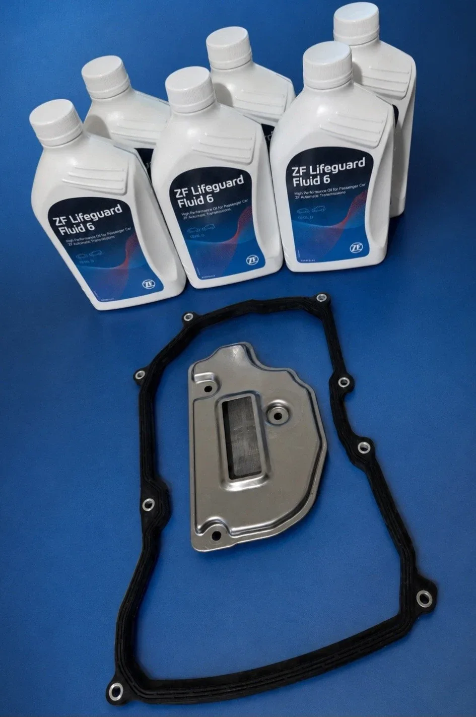 VW/Audi 09G /TF60SN Transmission Oil Pan Filter KIT & ZF LIFEGUARD 6  SPEED
