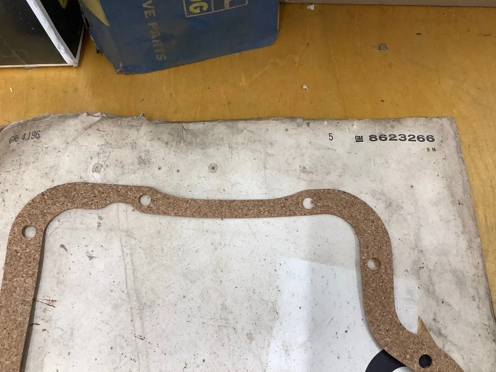 1965-1975 GM TH400 Transmission Oil Pan Gasket MPN 8623266 image 2