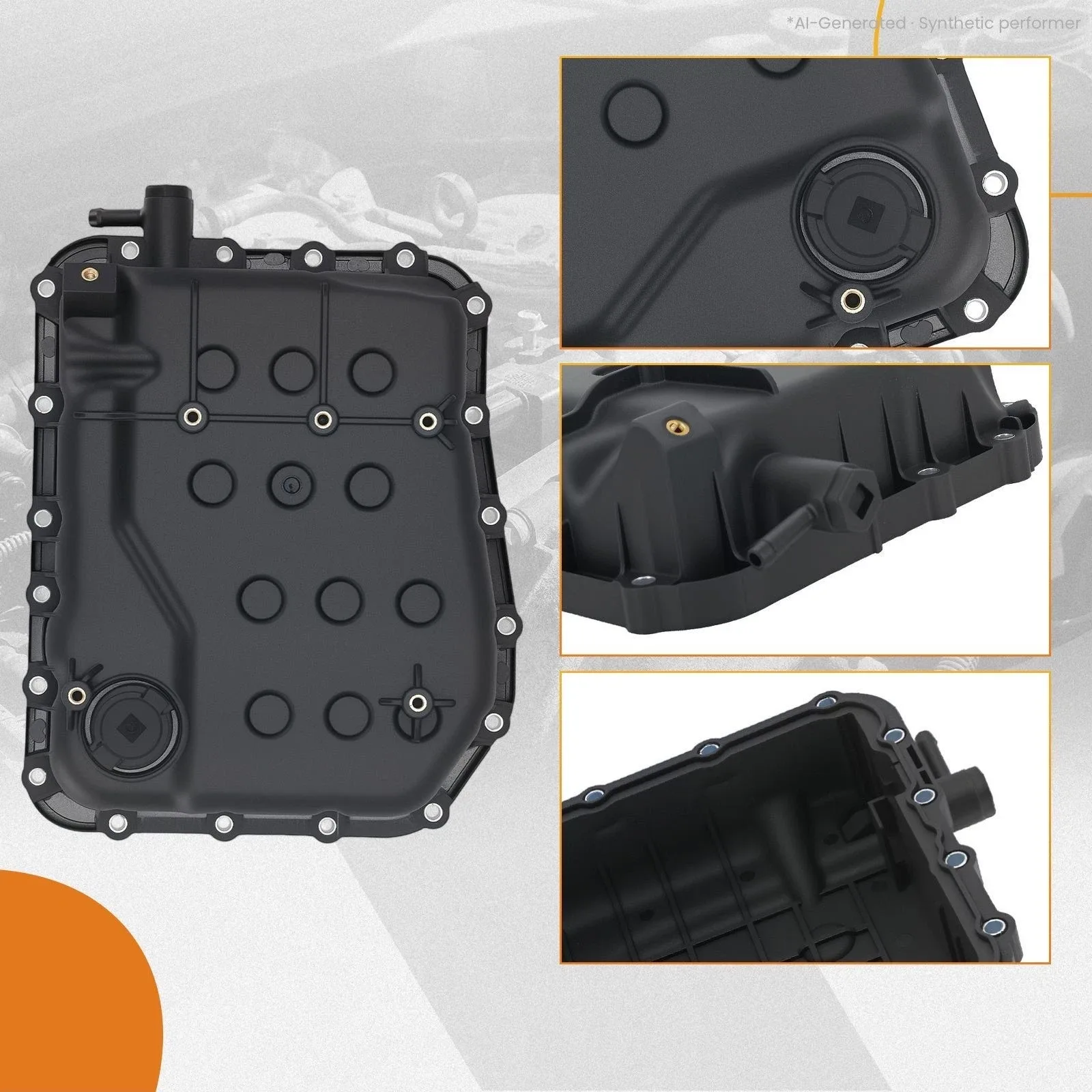 Auto Transmission Oil Pan for Hyundai Santa Fe XL 3.3L 2013-2018 w/ Gasket image 2