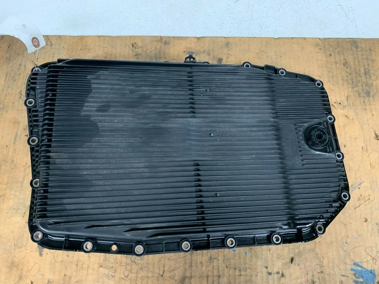 ⭐2010-2015 JAGUAR XJ XJL 5.0L V8 AUTO TRANSMISSION OIL PAN COVER BLACK LOT2221