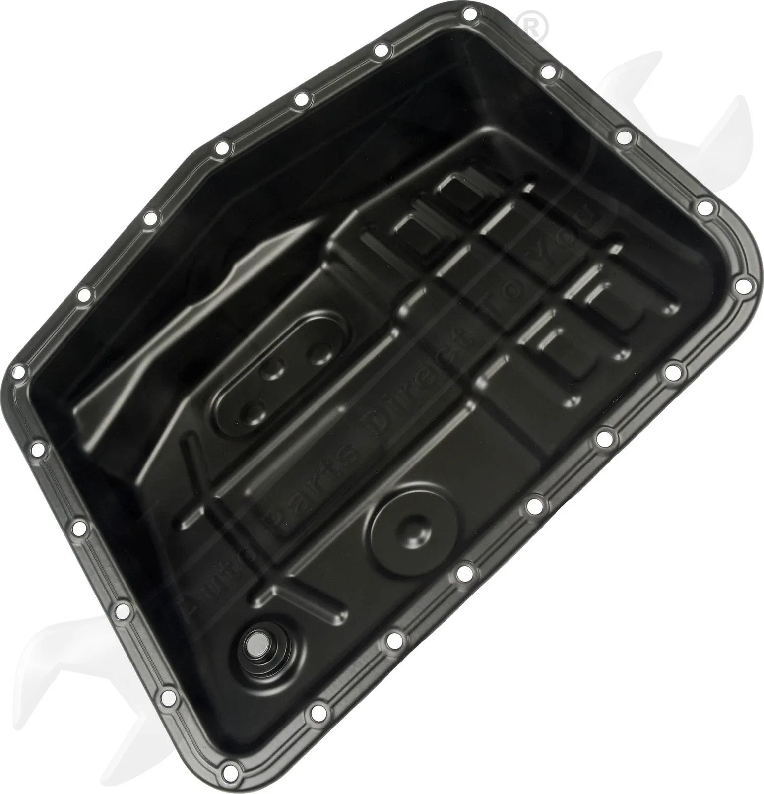 APDTY 170127 CVT Transmission Oil Pan With Gasket & Drain Plug (22-Hole Pan) image 3