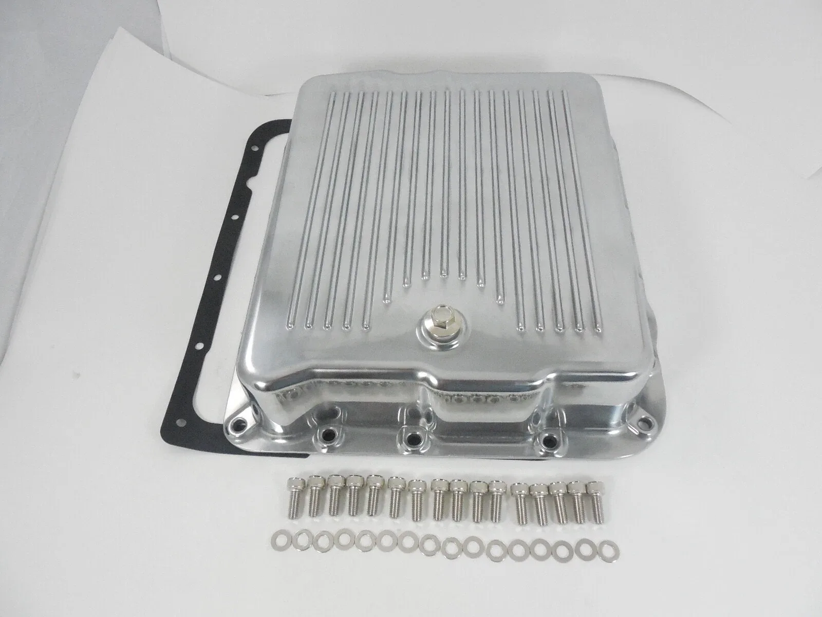GM 700-R4 & 4L60E Aluminum Transmission Pan H8494 - Extra Capacity 1 qt