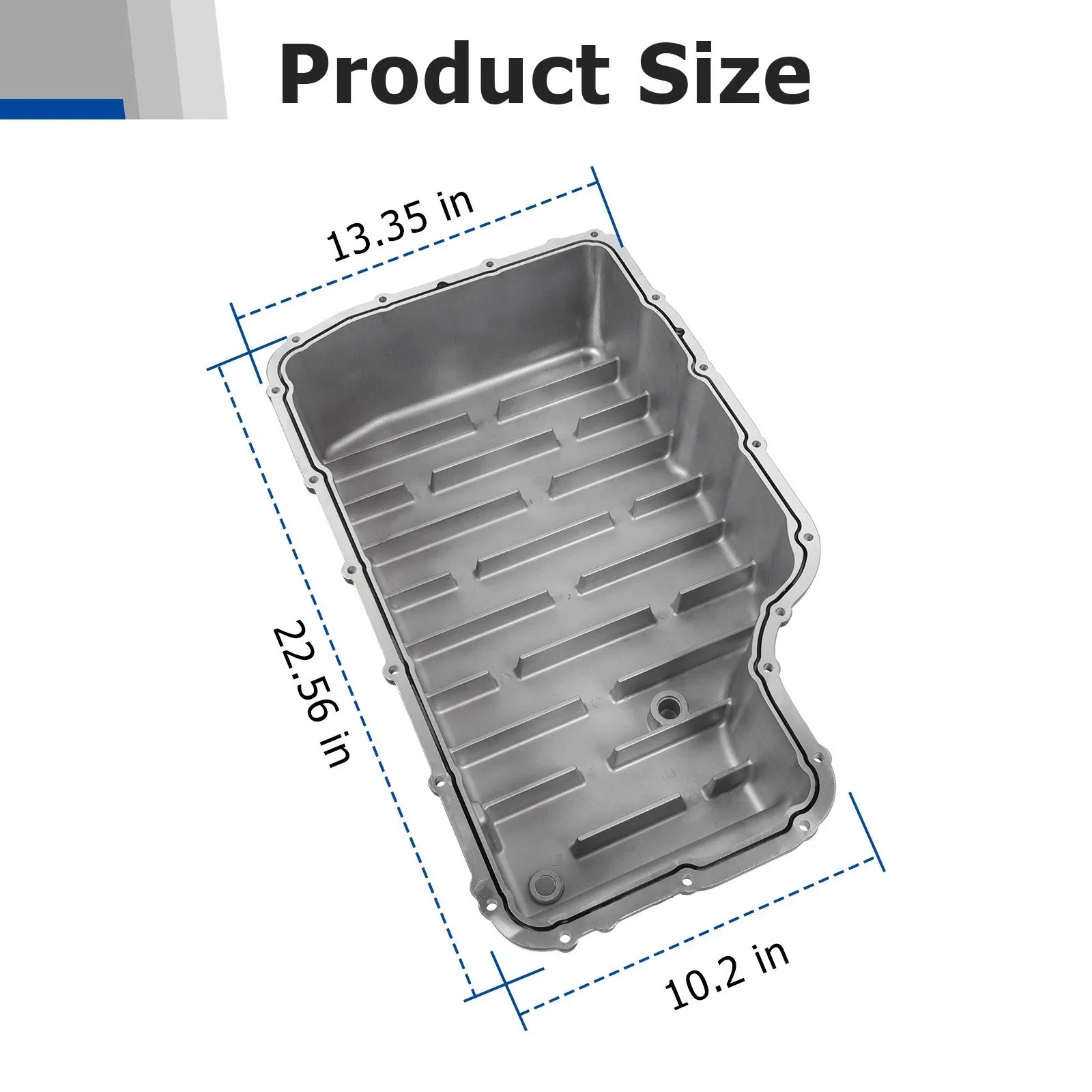2020-2026 Ford F-250/F-350/F-450/F-550 10R140 Deep Transmission Pan - 328053510 image 2