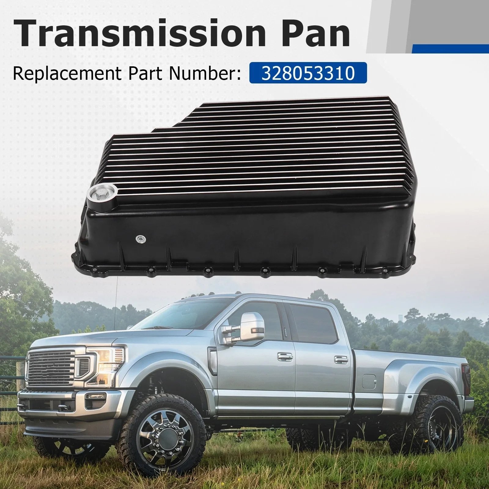 2020-2026 Ford F-250/F-350/F-450/F-550 10R140 Deep Transmission Pan - 328053510 image 3
