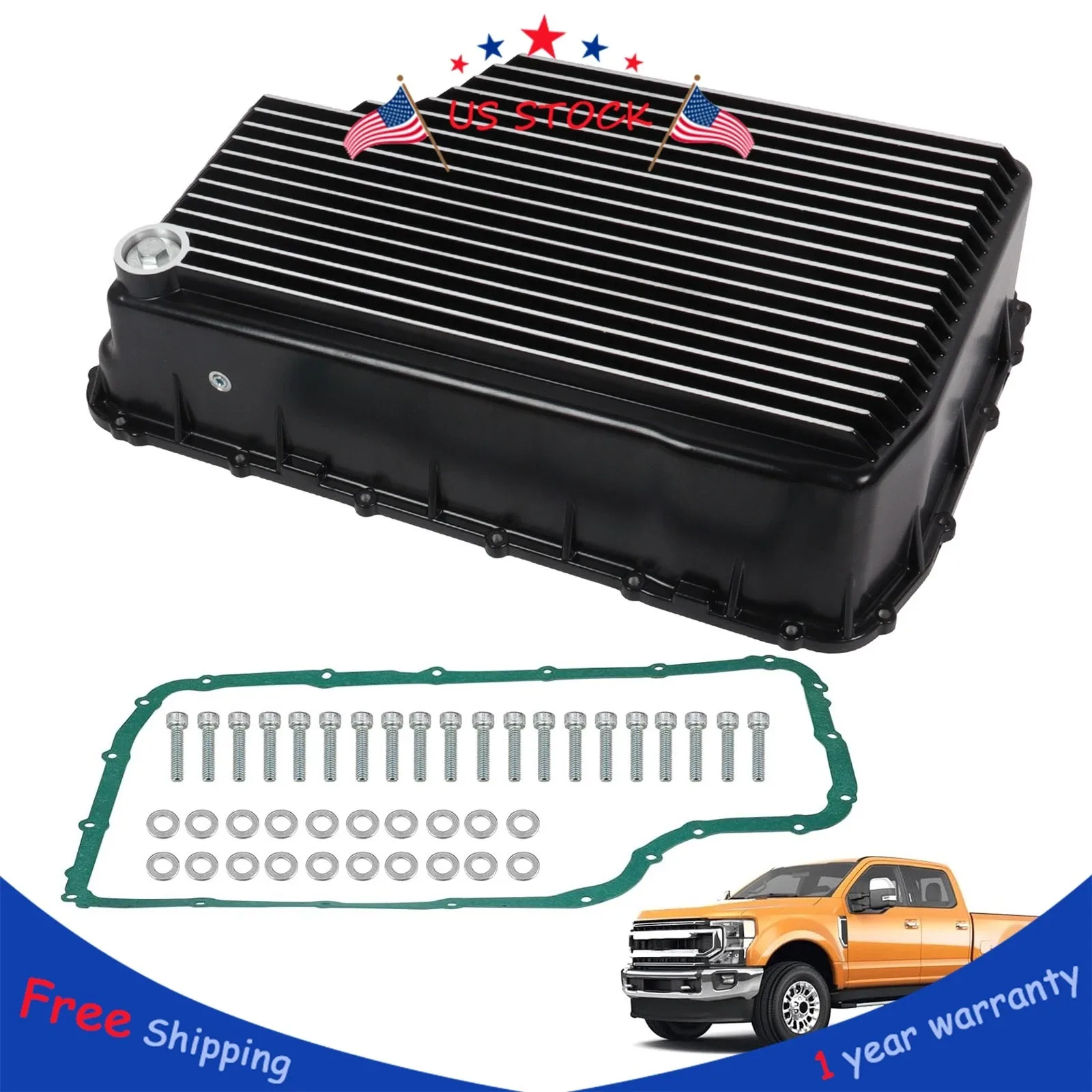 2020-2026 Ford F-250/F-350/F-450/F-550 10R140 Deep Transmission Pan - 328053510