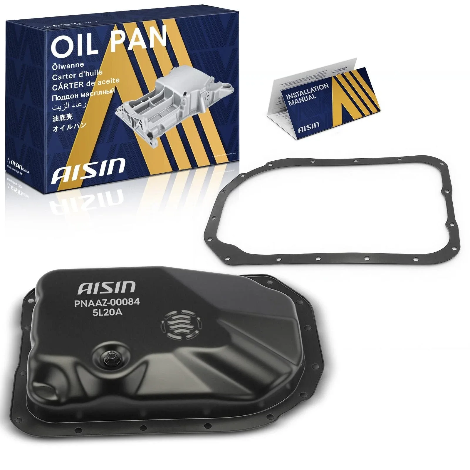 AISIN Transmission Oil Pan for Chevrolet Silverado GMC Sierra 1500 2500 3500 P30