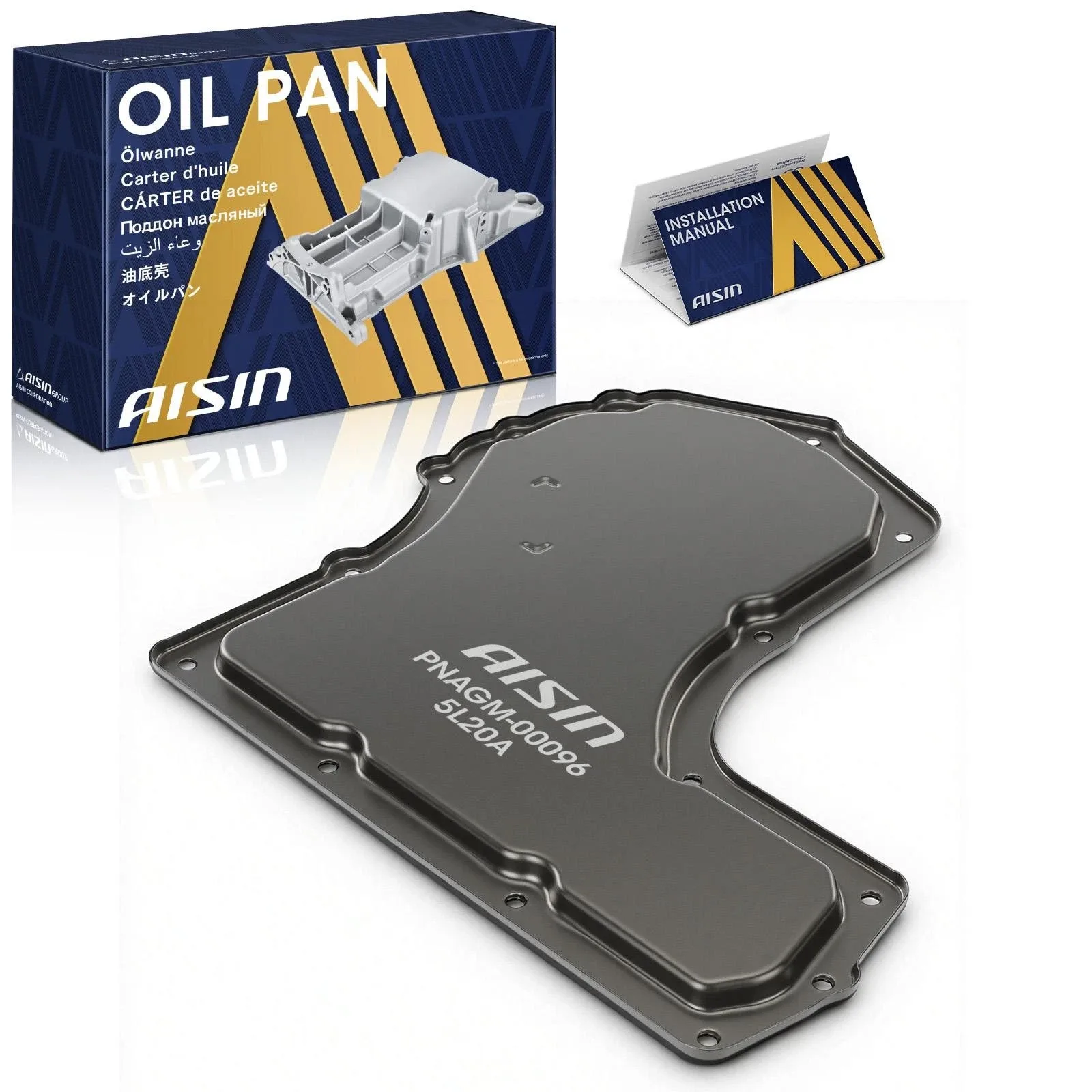 AISIN Transmission Oil Pan for Chevrolet Malibu HHR Cobalt Saturn LS 1995-2011