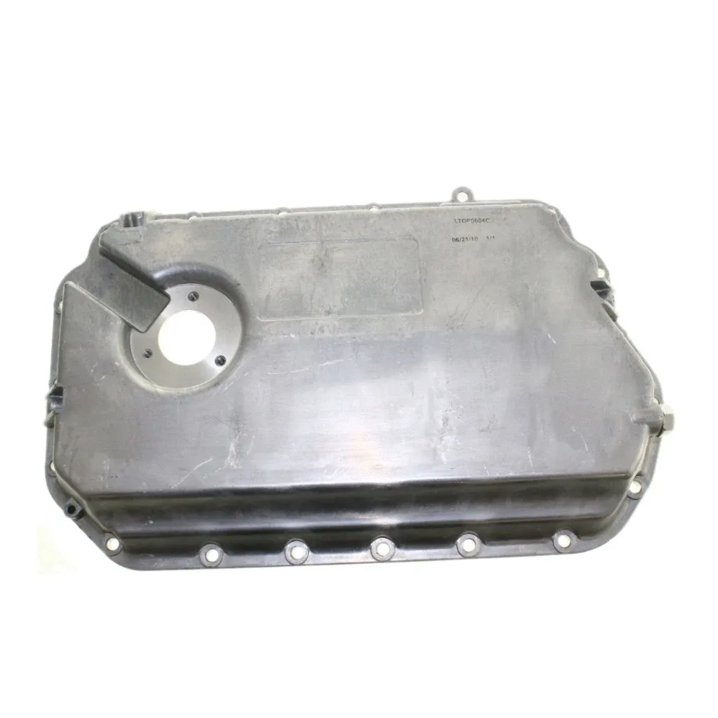 2002-2004 Audi A4 Lower Oil Pan Aluminum — 06C103604C image 3