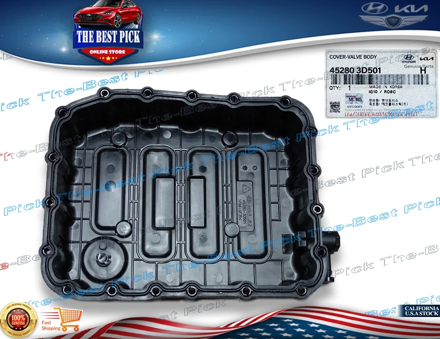2021-2025 Hyundai 1.6L Hybrid Transmission Oil Pan 45280-3D501