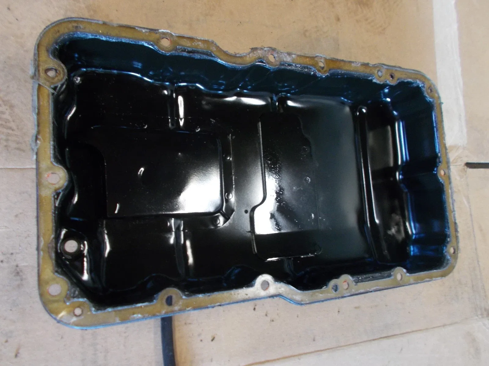 1988-1989 Nissan Pulsar NX SE 1.8L Automatic Transmission Oil Pan - Used OEM image 2