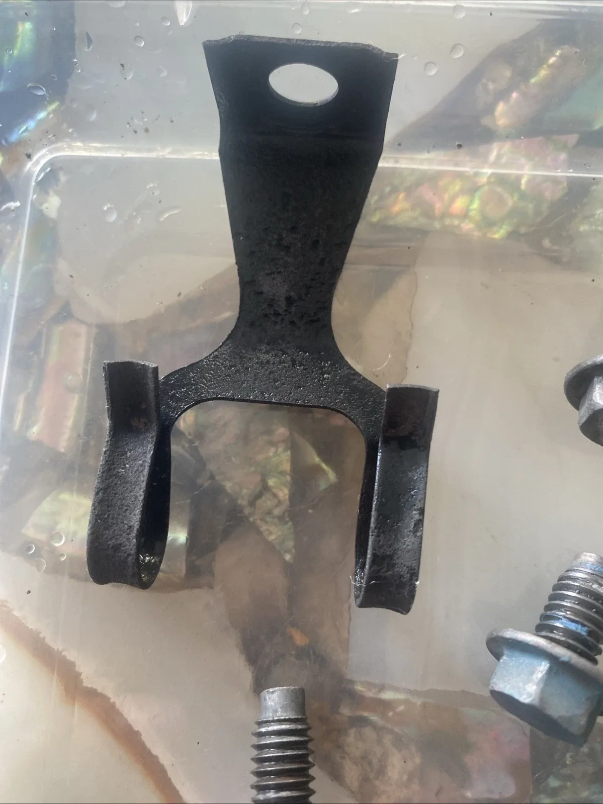 Trans Am 301 Transmission Clip With Oil Pan Bolts image 3