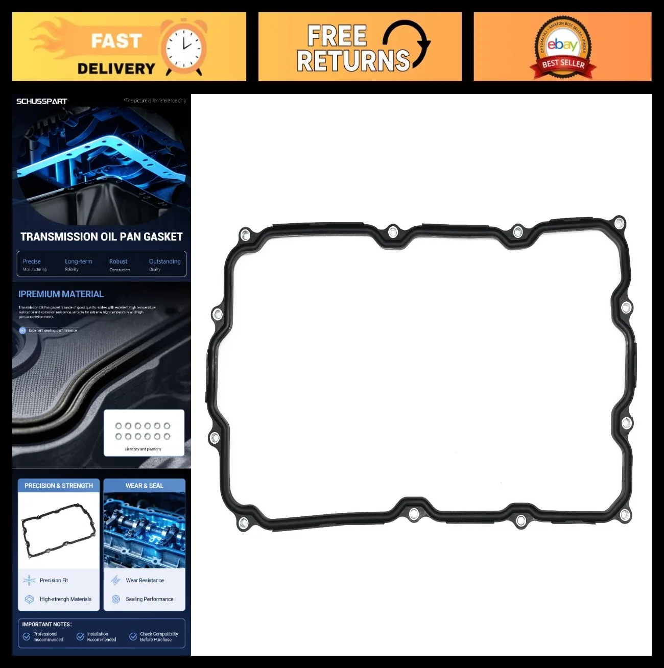 Transmission Oil Pan Gasket for Lexus GS300 GS350 IS250 LX570 Toyota Tundra