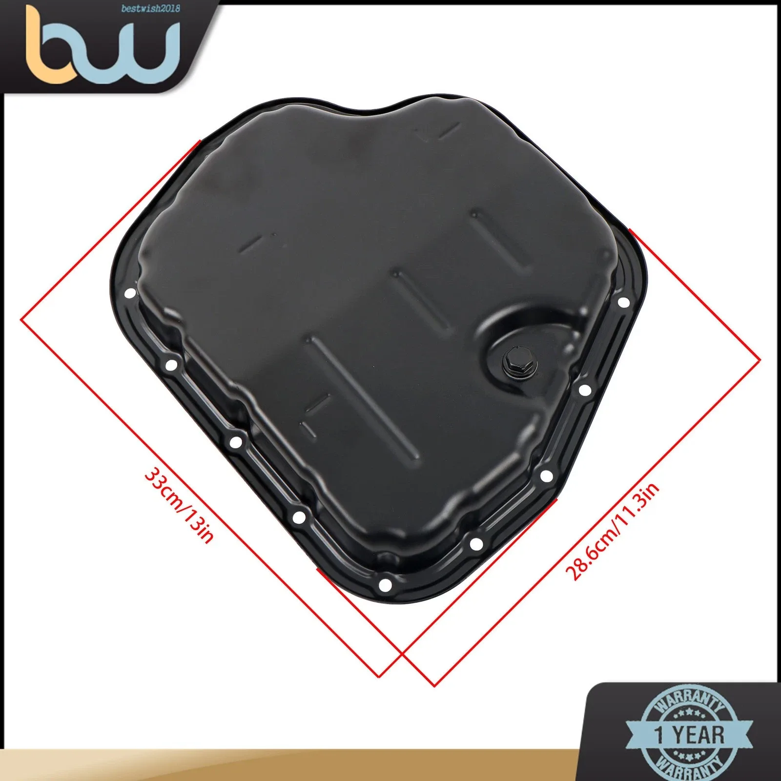 2014-2022 Toyota Corolla / Scion iM Transmission Oil Pan BW1133860TH image 3