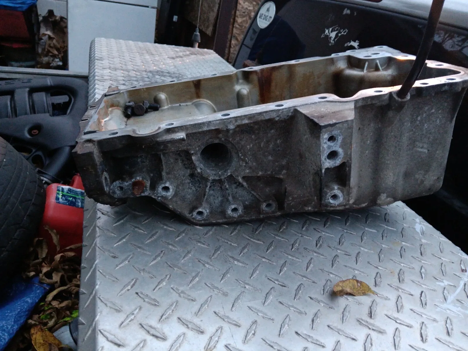 2005-2010 Dodge Charger AWD Setup 3.5L Engine Oil Pan image 2