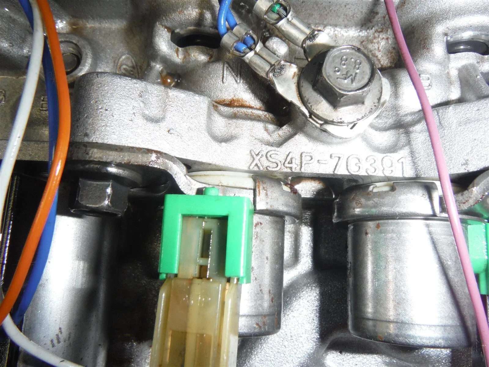 Ford 4F27E Transmission Valve Body with Solenoids XS4P-7A101-AC (040125-002) image 3