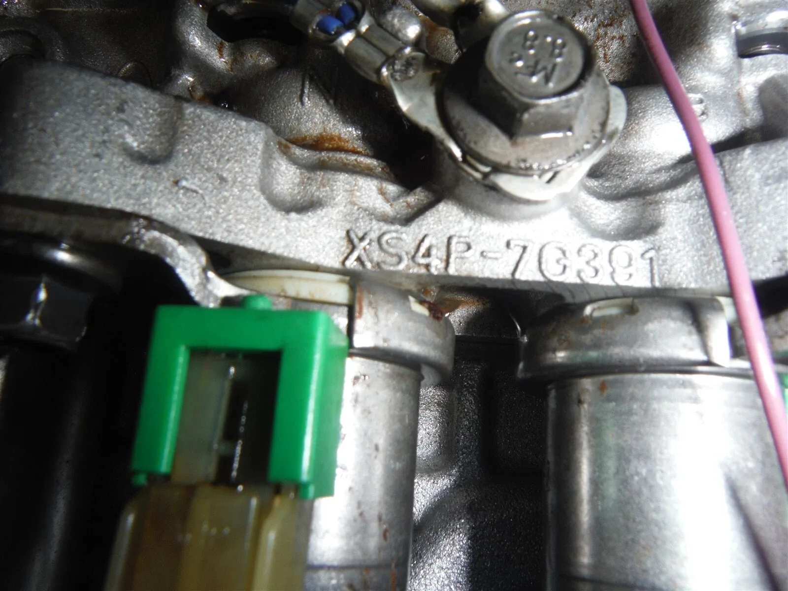 Ford 4F27E Transmission Valve Body with Solenoids XS4P-7A101-AC (040125-002) image 4