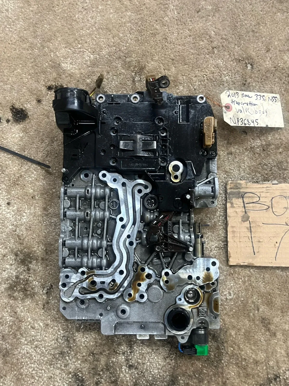 2012-2015 BMW 335i (F30) N55 Automatic Transmission Valve Body Mechatronics 1087427174 image 2