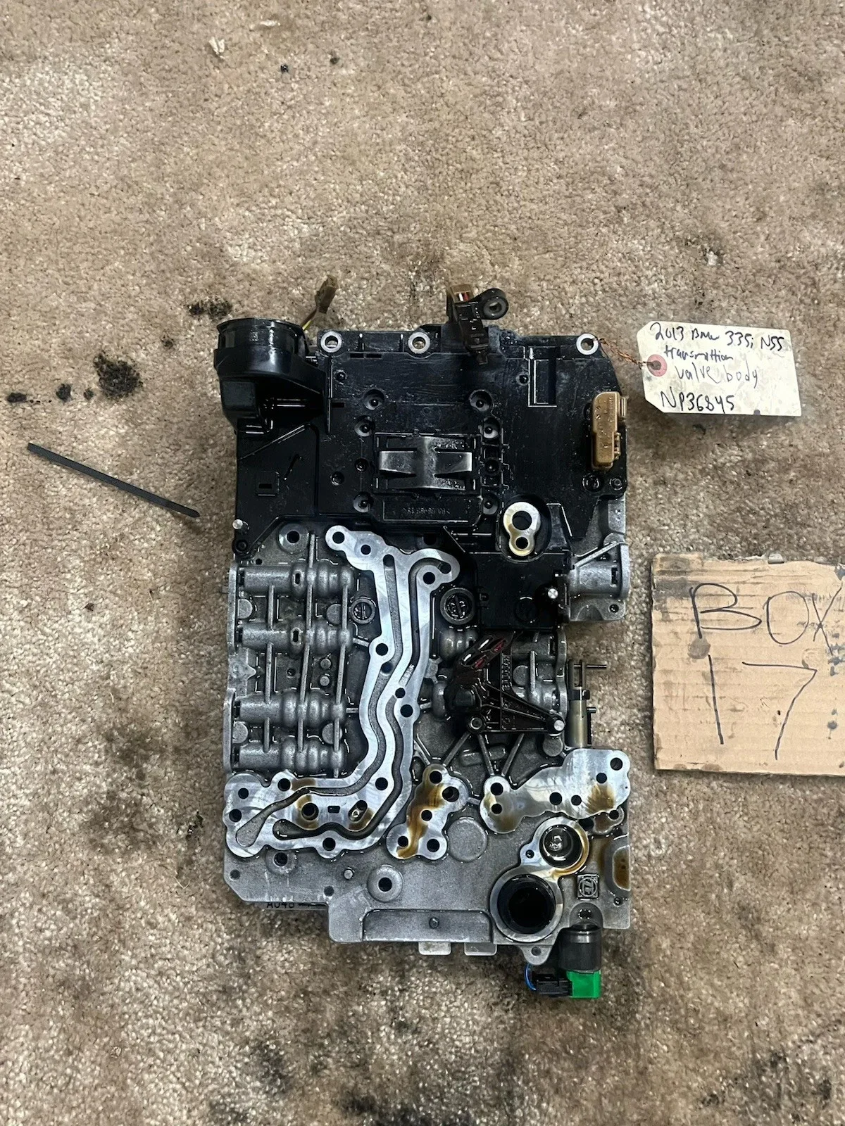 2012-2015 BMW 335i (F30) N55 Automatic Transmission Valve Body Mechatronics 1087427174 image 3