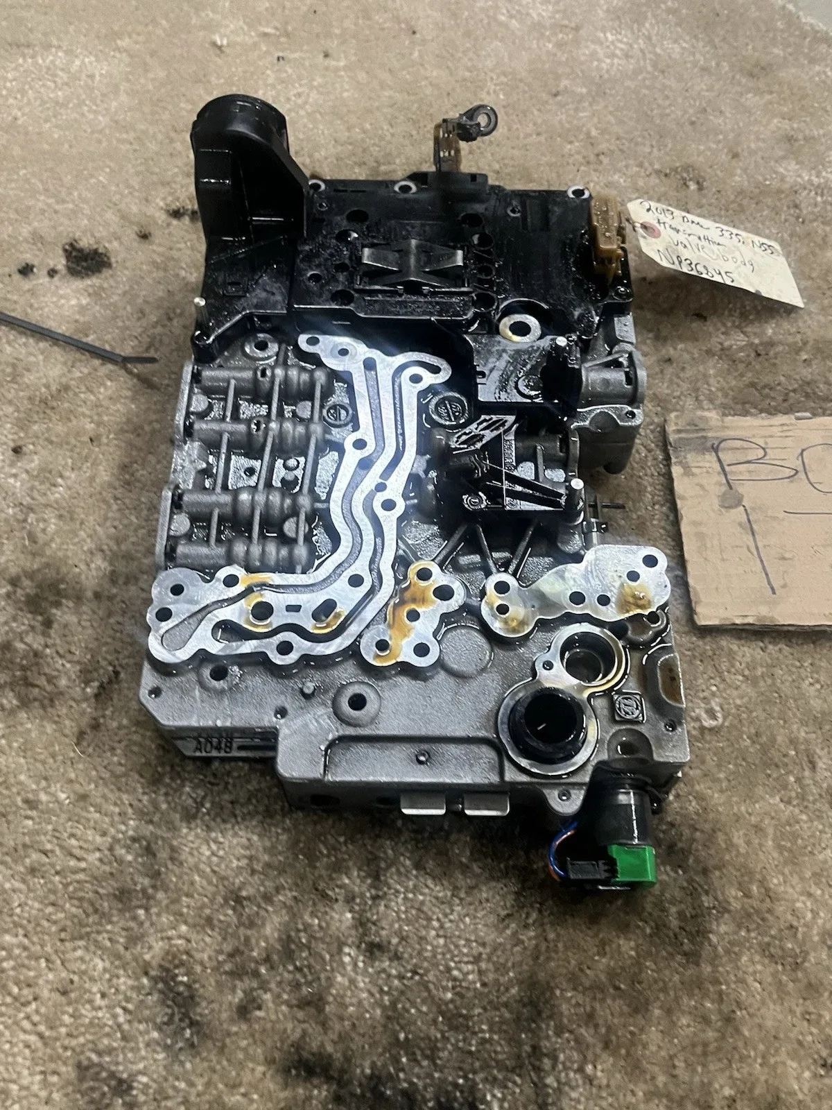 2012-2015 BMW 335i (F30) N55 Automatic Transmission Valve Body Mechatronics 1087427174 image 4