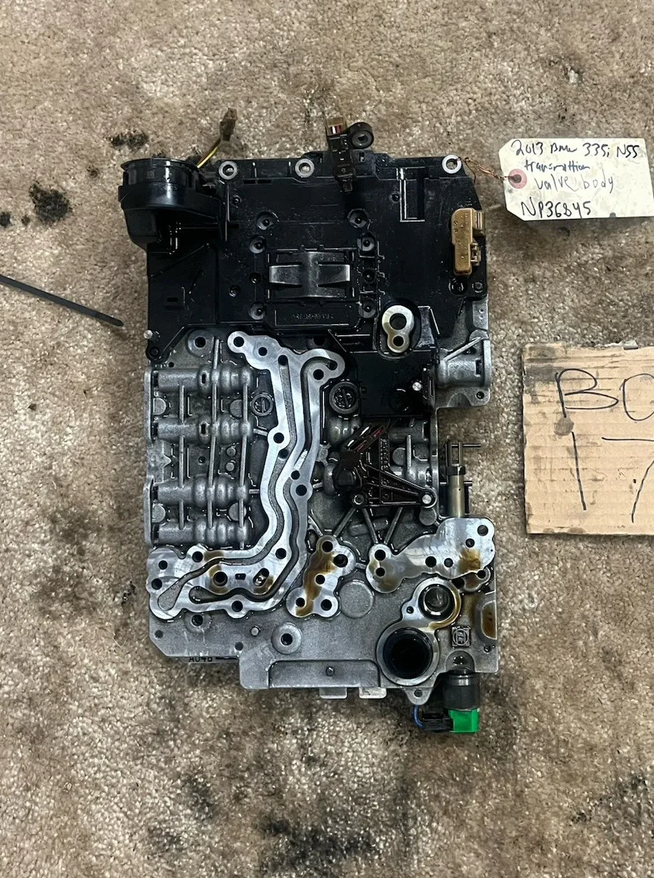 2012-2015 BMW 335i (F30) N55 Automatic Transmission Valve Body Mechatronics 1087427174
