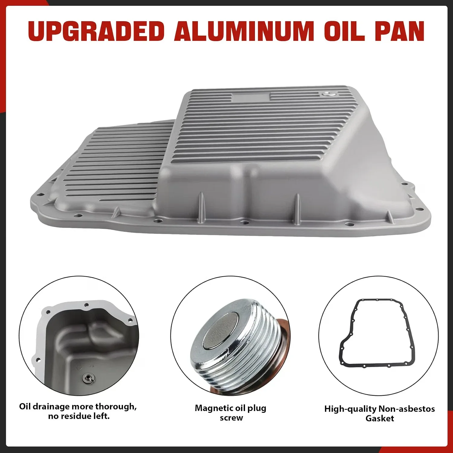Auto Transmission Oil Pan for Dodge Dakota/Ram 1500 2000-2010 68065923AA image 4