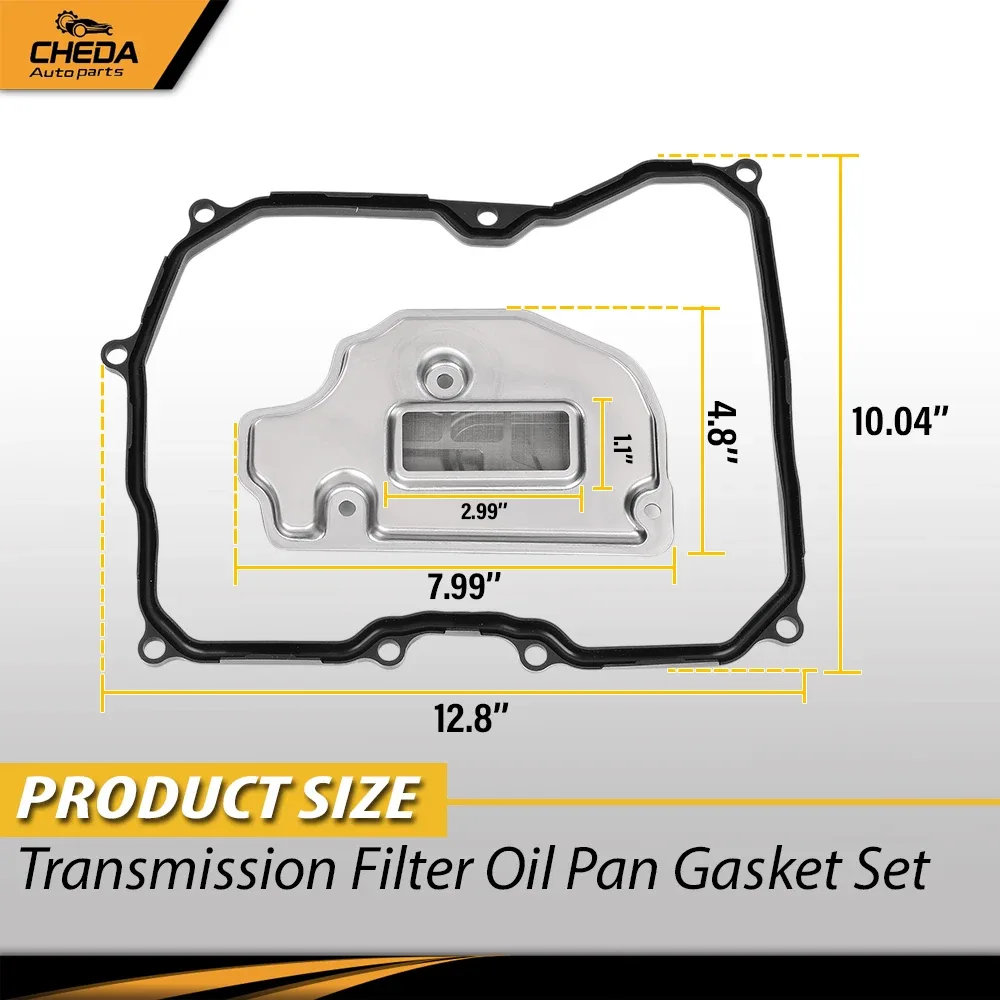 Volkswagen Beetle Golf Automatic Transmission Filter Kit GPL652488 (09G325429A) image 3