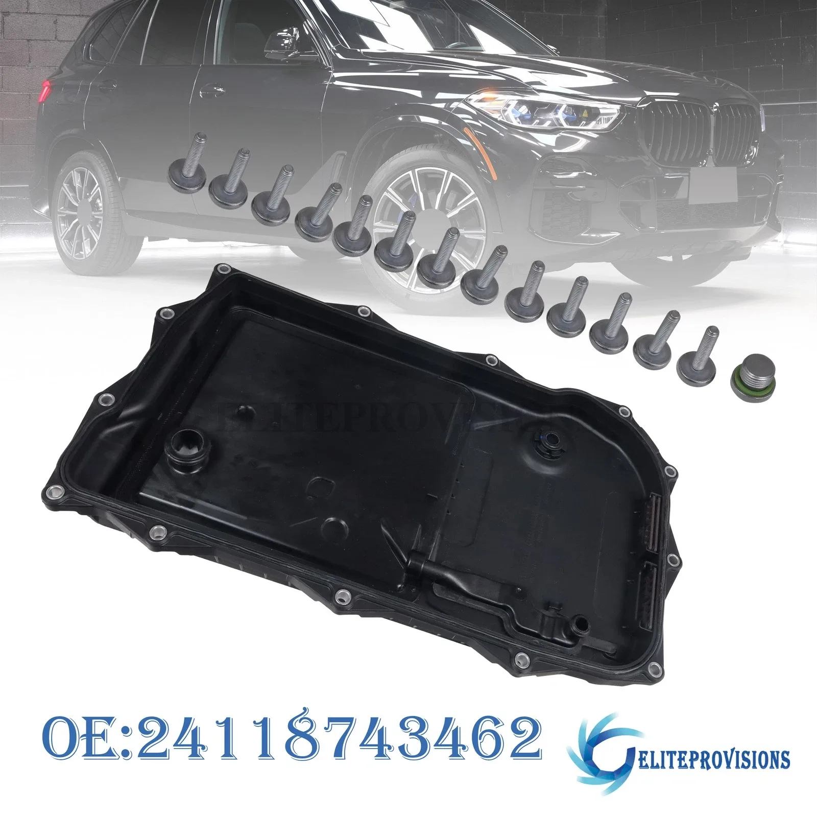 24118743462 For 2019-2022 BMW X5 M440i xDrive M340i G20 Transmission Oil Pan Kit