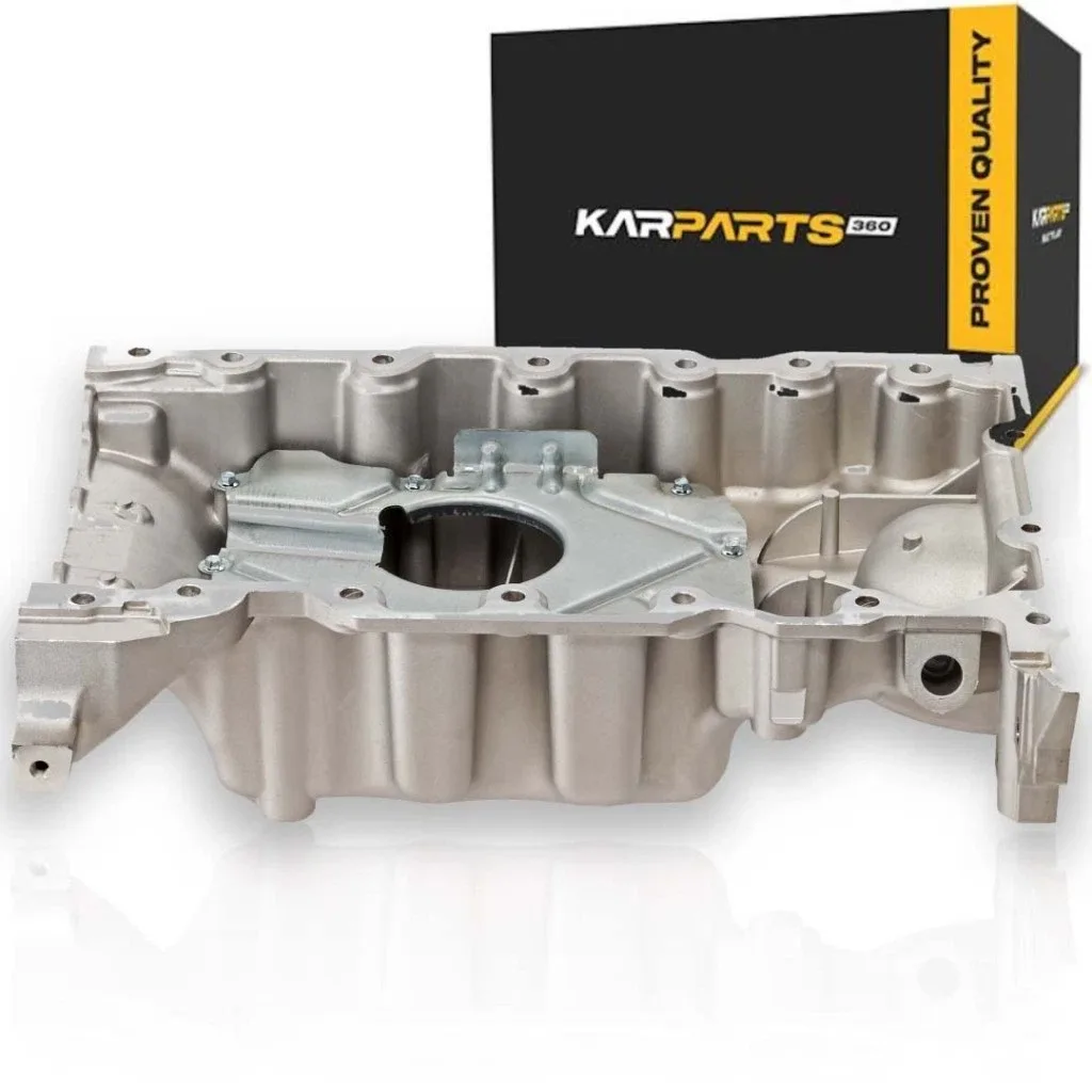 For Lincoln MKT 2013-2019 Oil Pan | Aluminum | Black | 4 Quarts | Non-Baffled