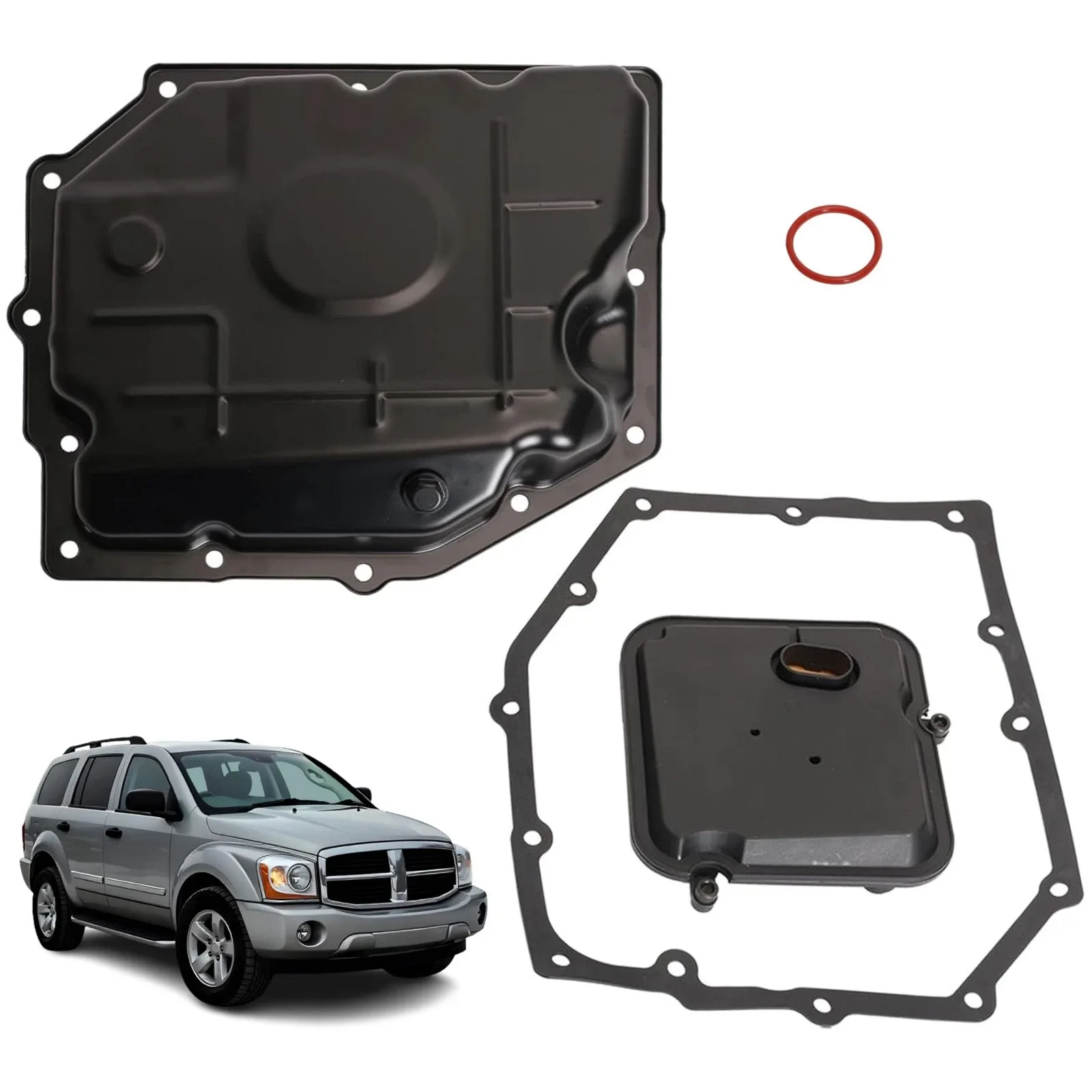 42RLE Transmission Oil Pan Kit with Filter & Gasket — 68059549AA / 52852912AC / 265-818 image 2
