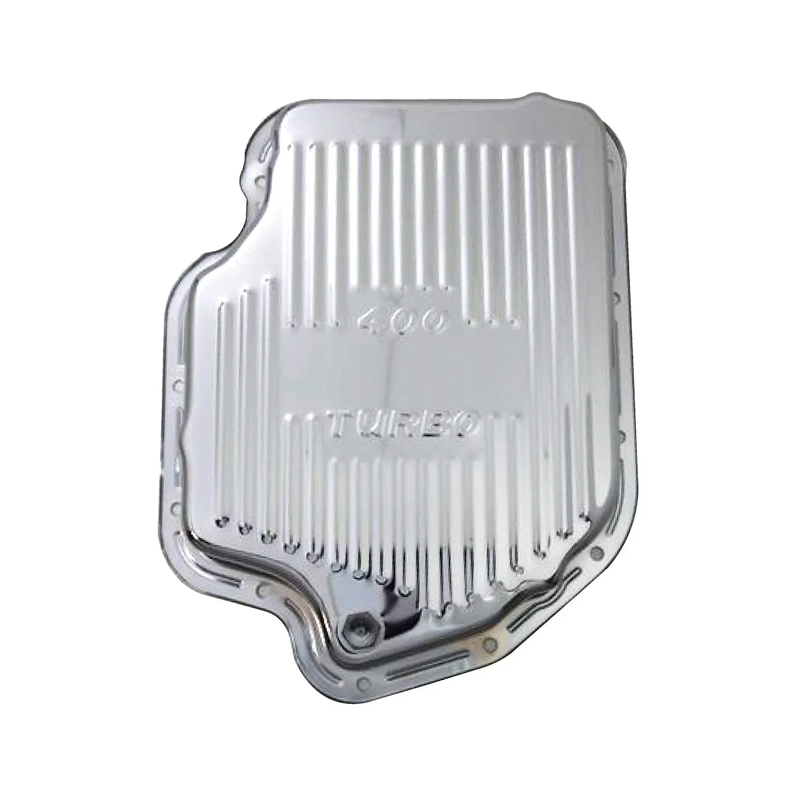 Bandit 9197 Finned Chrome Steel Transmission Oil Pan +1.50qt for GM TH400