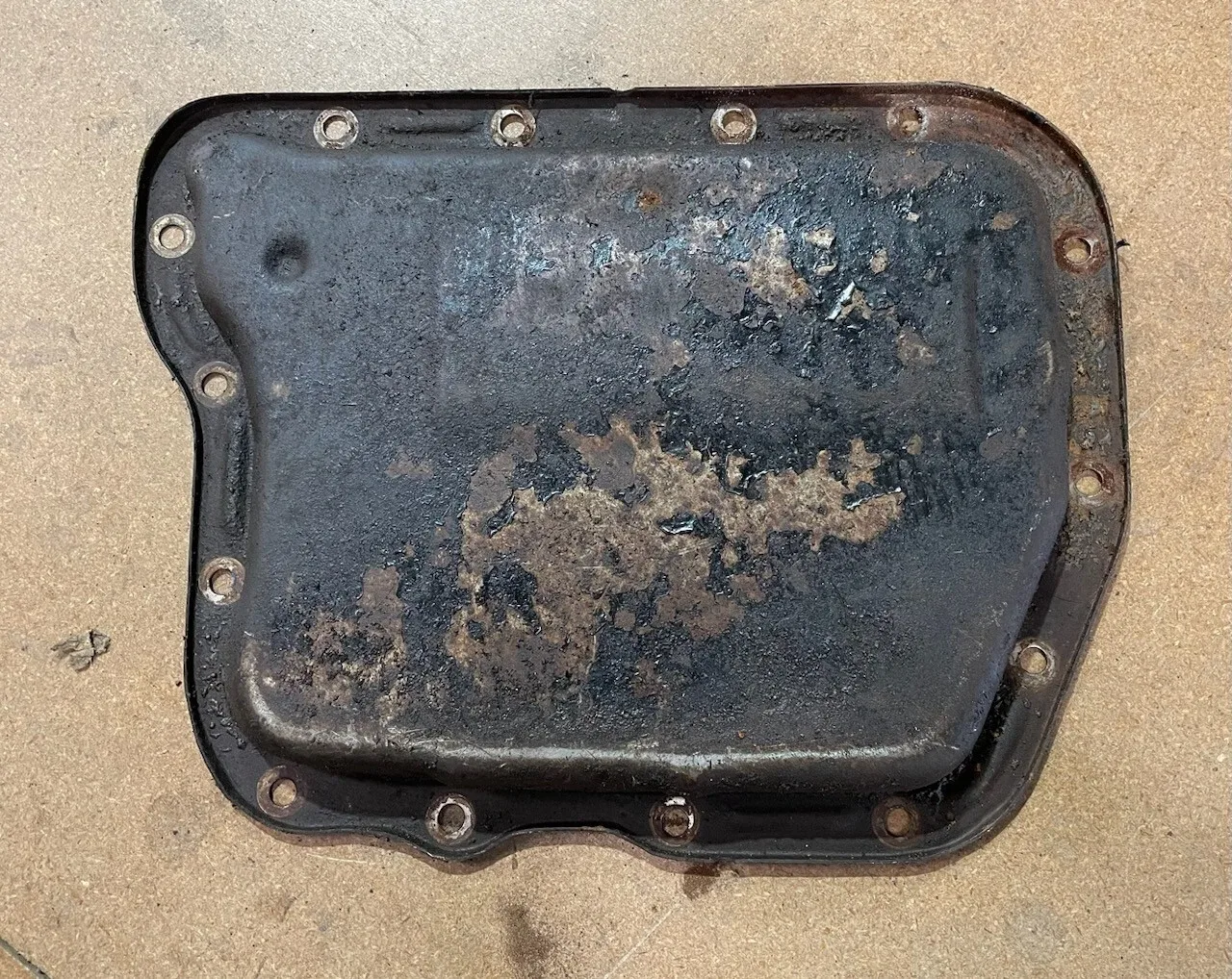 OEM Jeep Grand Wagoneer FSJ J10 Chrysler 727 Transmission Oil Pan