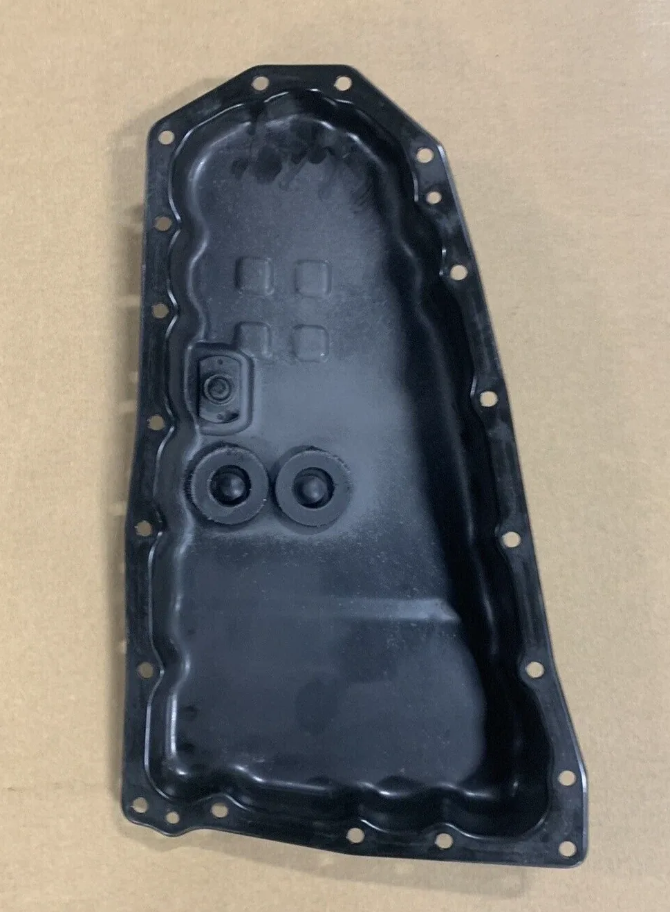 Nissan Altima 2011-2013 Transmission Oil Pan Black | Steel S1243 image 2