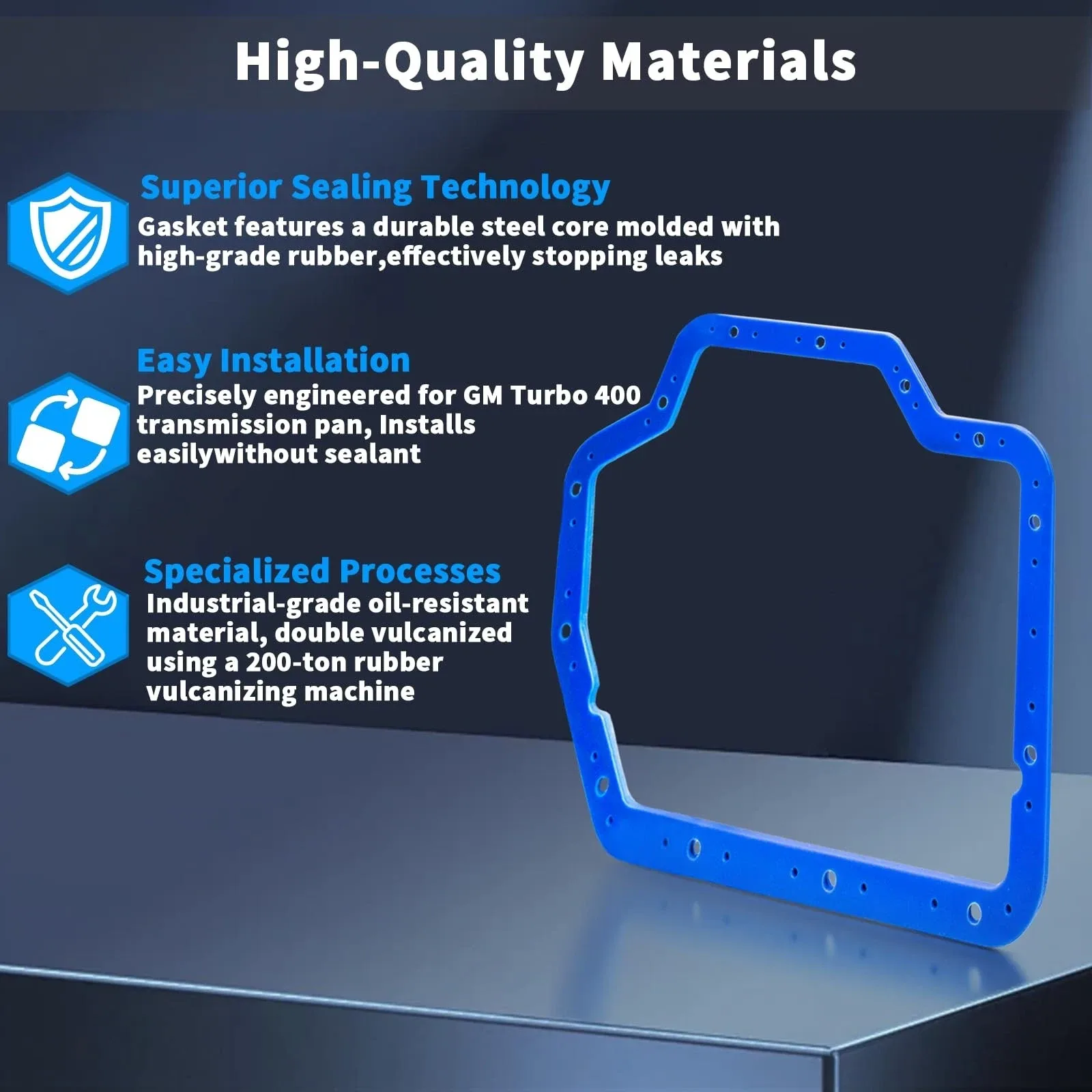 TH400 Transmission Oil Pan Gasket for GM Turbo 400 - Durable, Leak-Proof Seal image 4