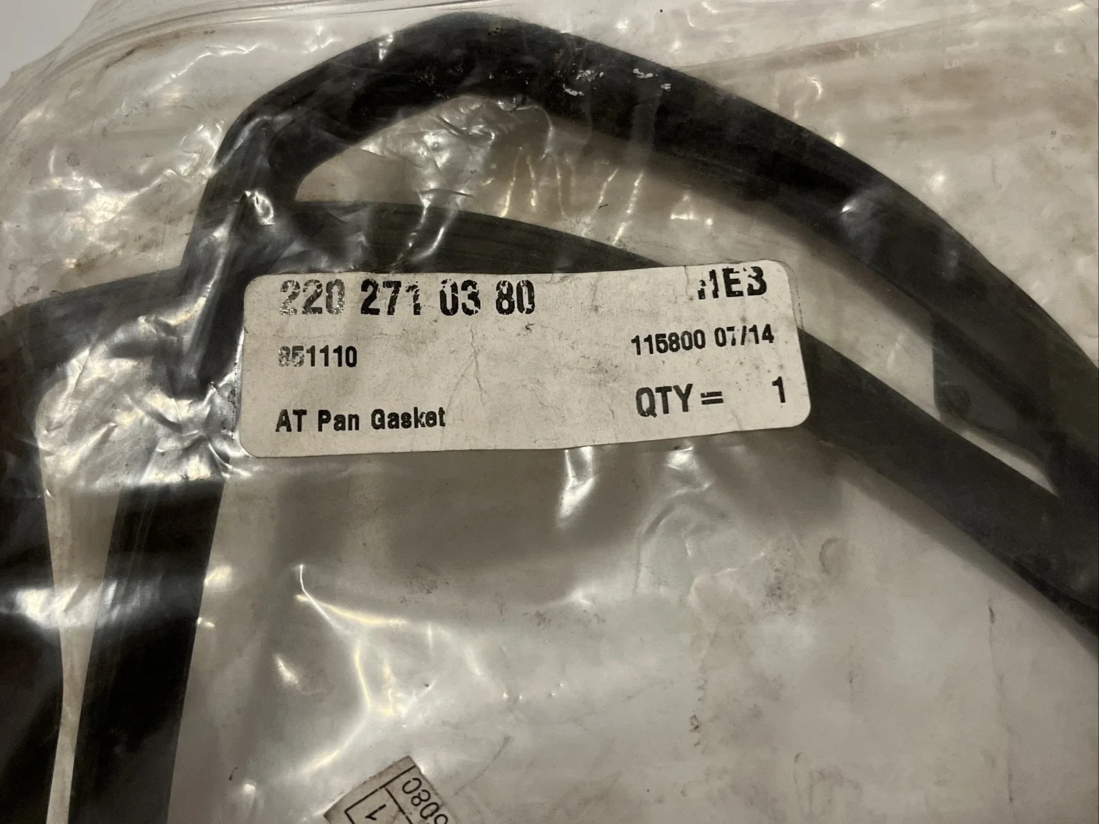 Transmission Pan Gasket Seal Oil Pan -- For Mercedes -- #2202710380 -- NEW image 2