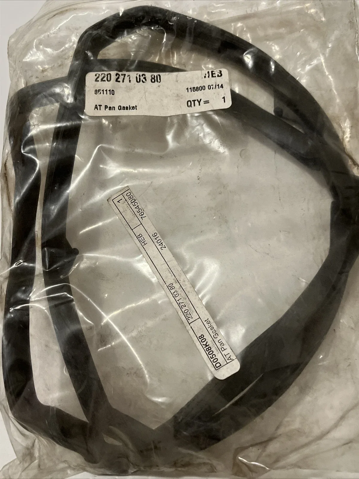 Transmission Pan Gasket Seal Oil Pan -- For Mercedes -- #2202710380 -- NEW