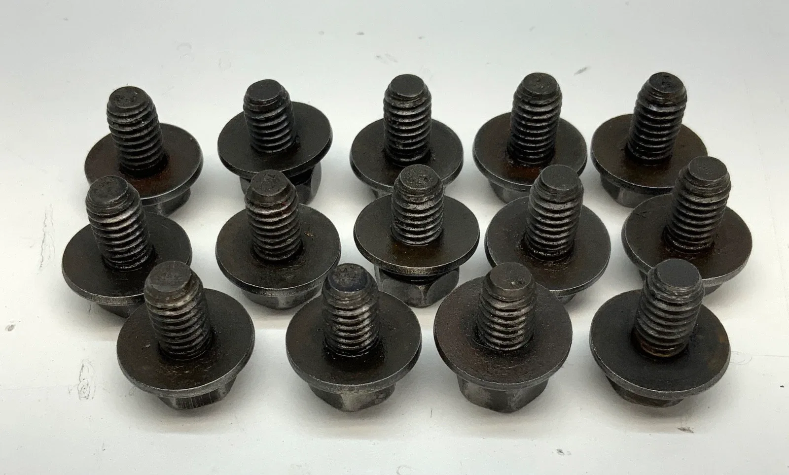 MOPAR 727 TORQUEFLITE AUTOMATIC TRANSMISSION OIL PAN BOLTS SET 14 OEM  DODGE image 2