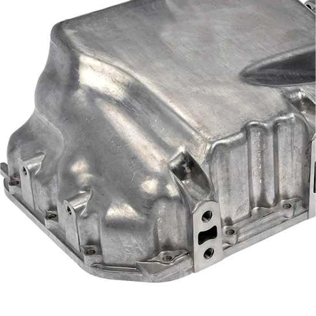 For Honda Civic 2006-2011 Engine Oil Pan | Aluminum | Metallic Finish | Gray image 3