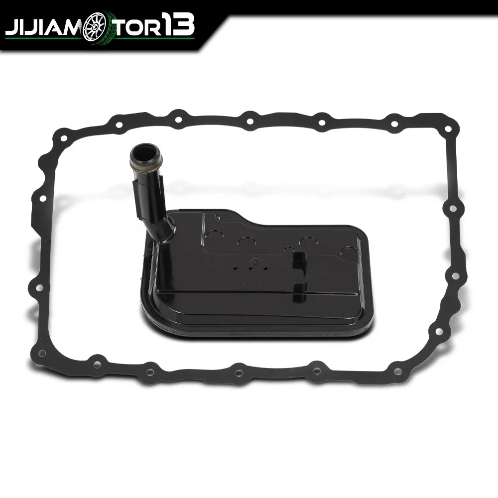 Transmission Oil Fluid Filter Pan Gasket Kit Fit For 2008-2017 Cadillac ATS CTS