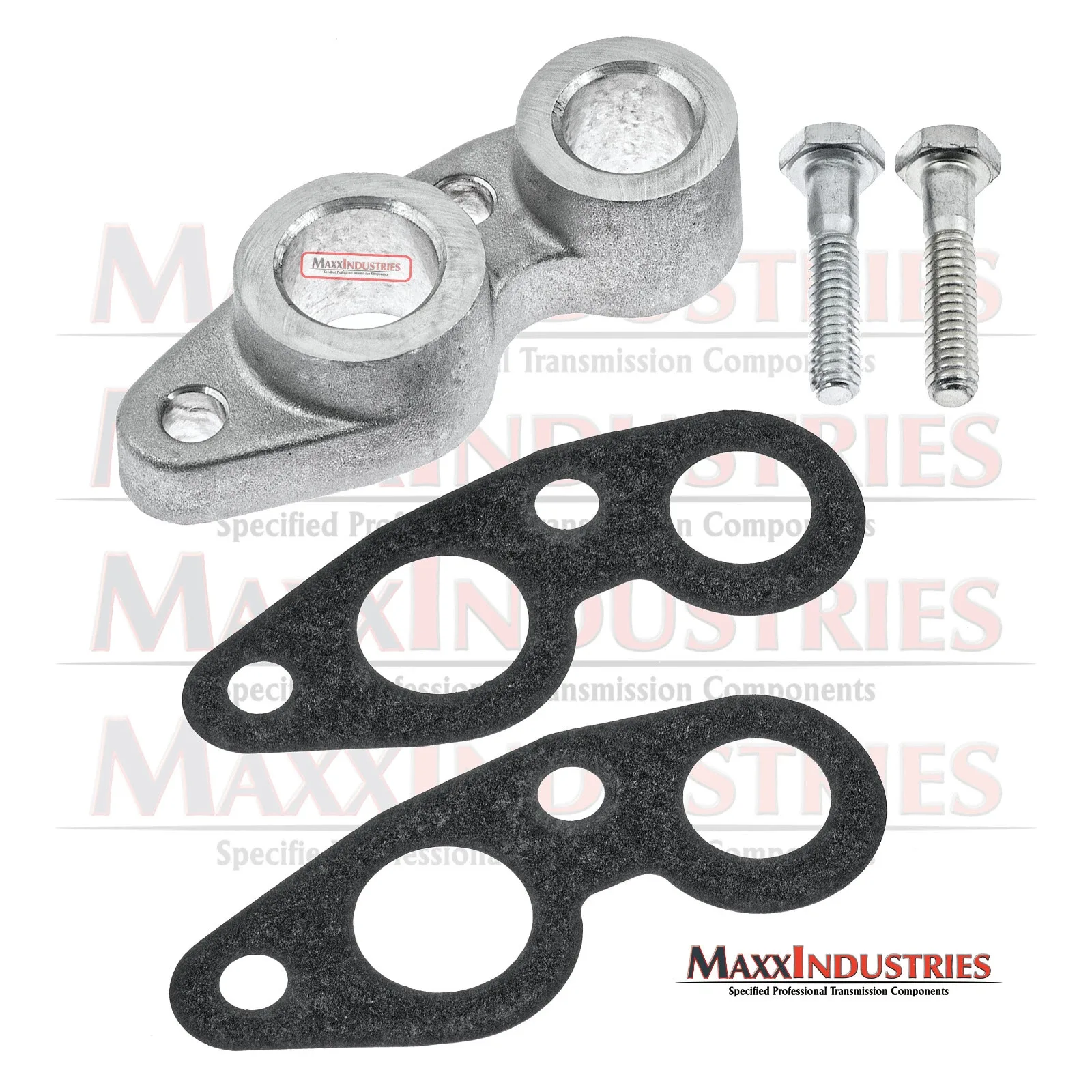 TH350 / 350C Transmission Oil Filter Spacer Block Kit - MaxxIndustries 350-3280C image 2
