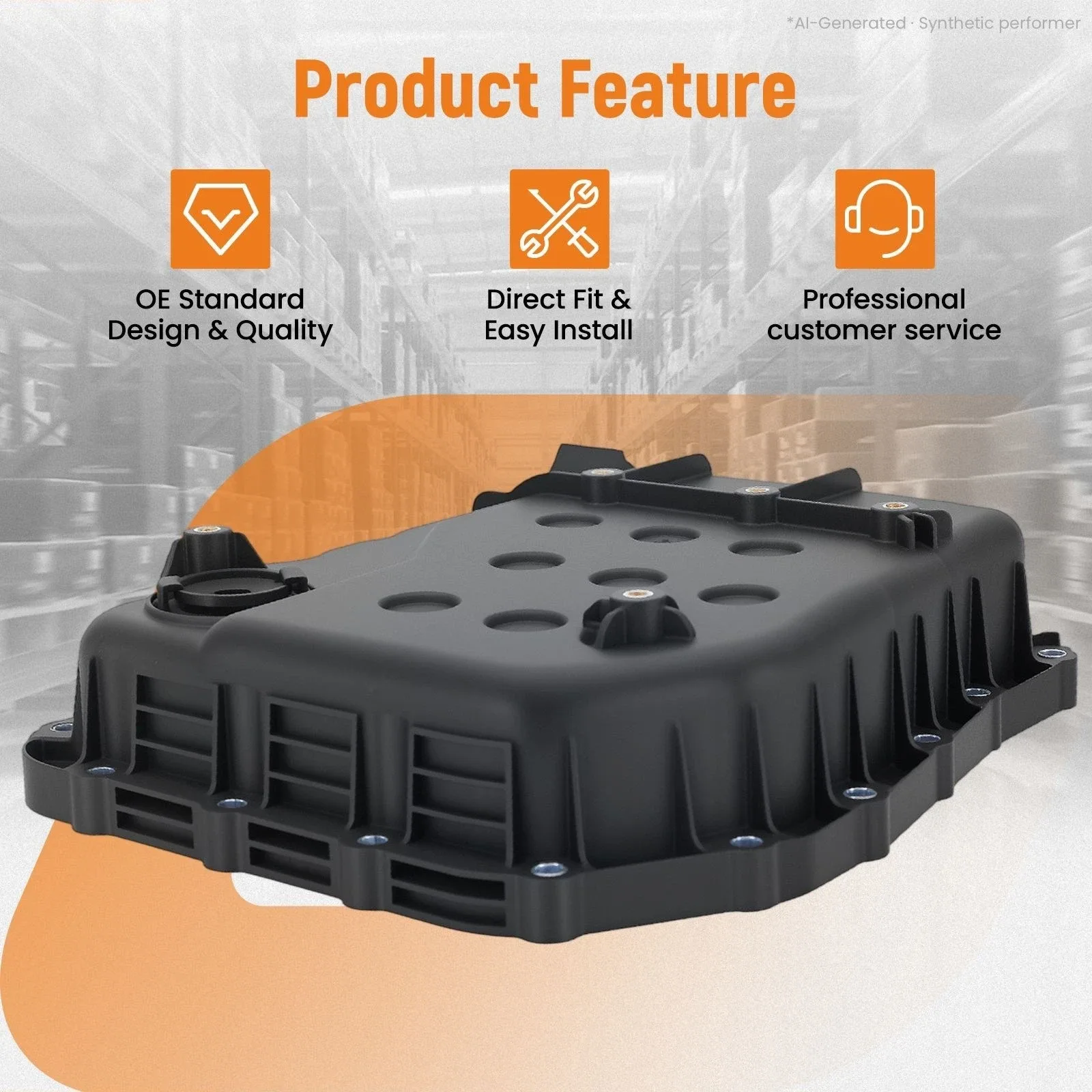 Automatic Transmission Oil Pan for Hyundai Santa Fe XL 3.3L 45280-3B051 image 3