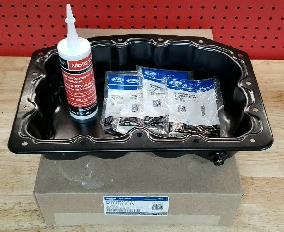 NEW 2011-2016 Ford F250,F350 Super Duty 6.7L STEEL Oil Pan Upgrade Kit, OEM