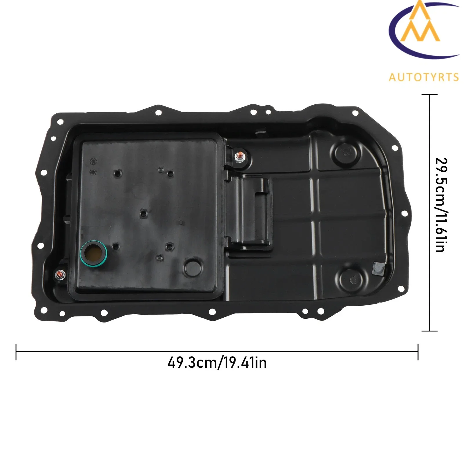 Transmission Oil Pan For 2018 2019-2026 Jeep Wrangler JL Gladiator JT Ram 1500 image 2