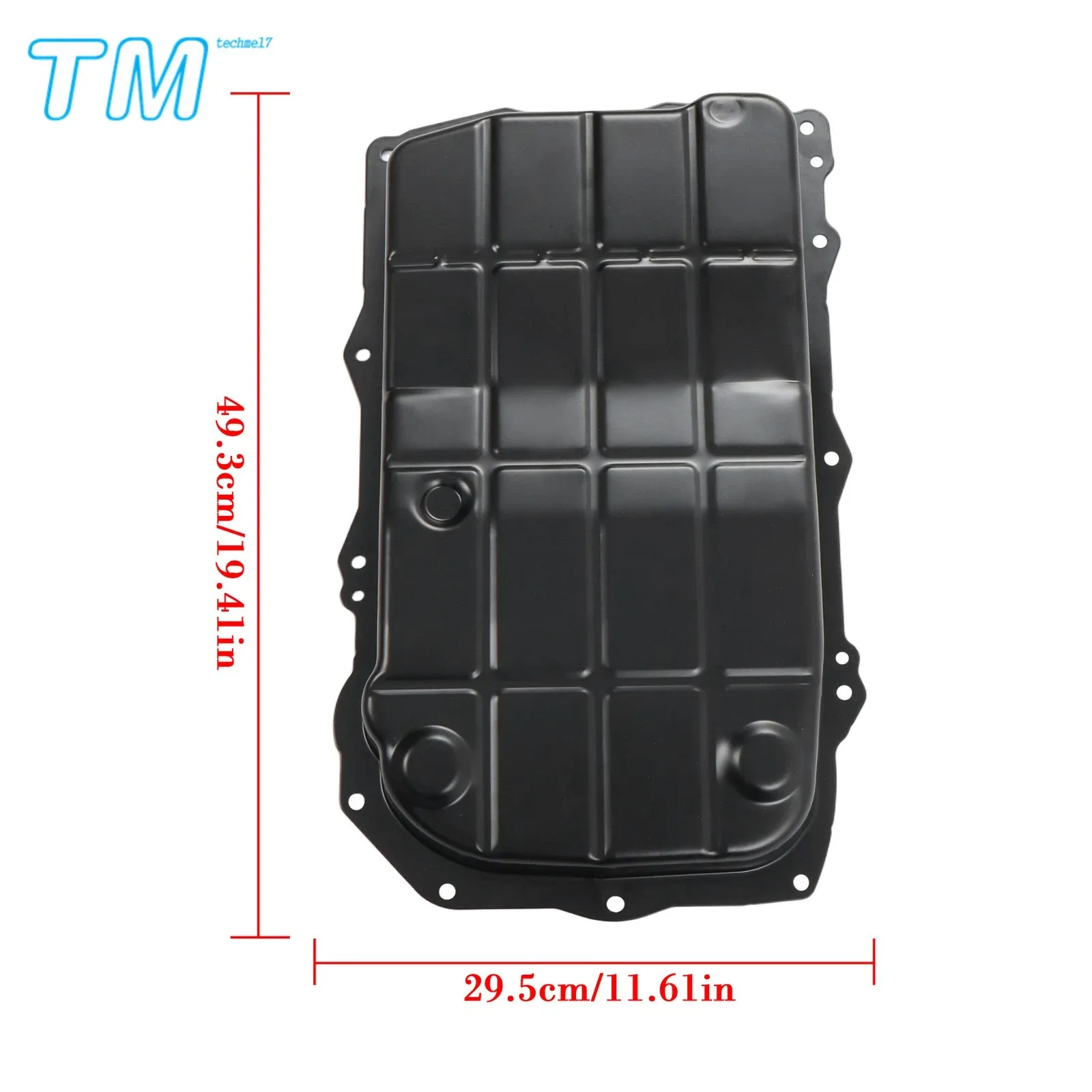Transmission Oil Pan 68362041AA For 2018-2026 Jeep Wrangler JL V6 3.6L 2.0L image 2