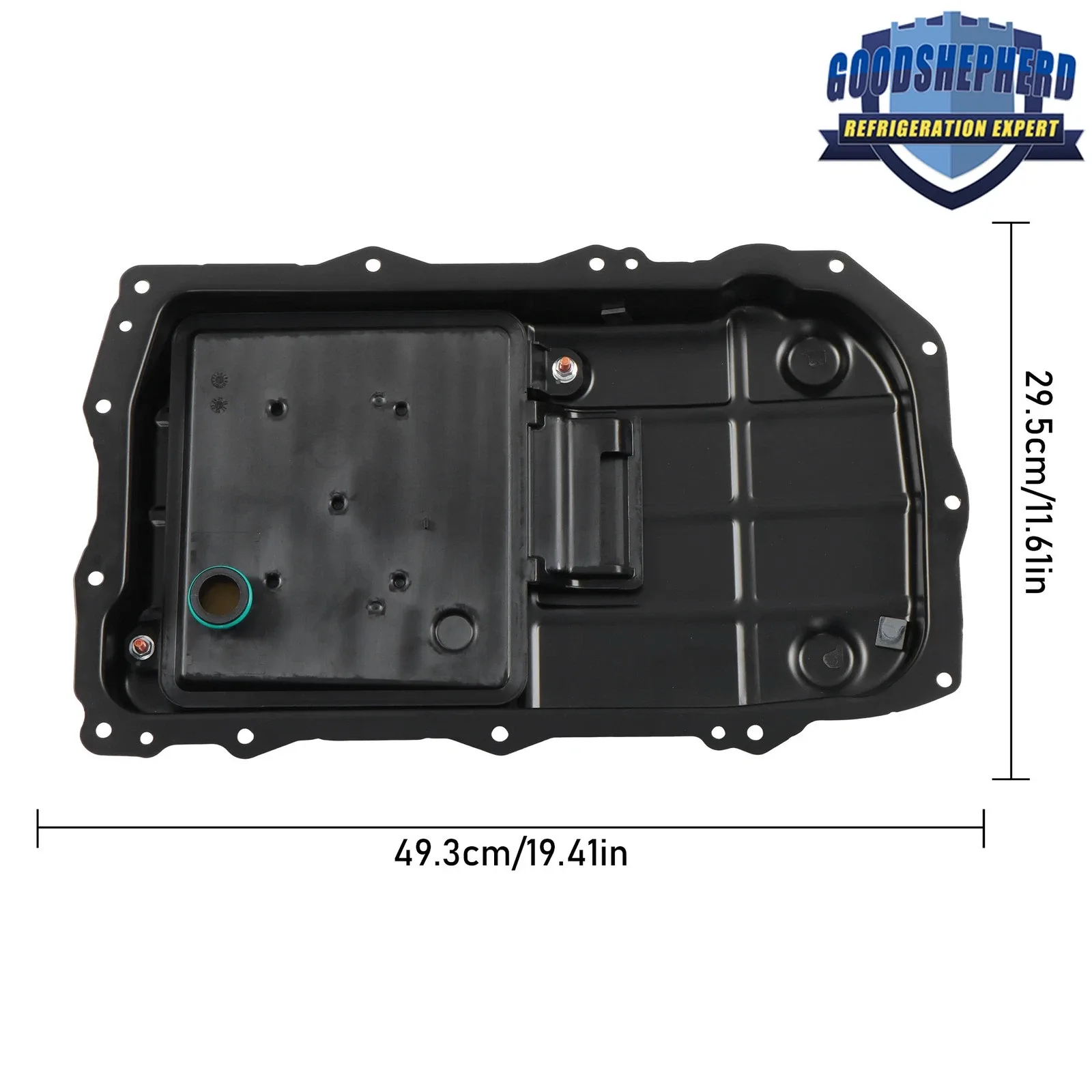 Transmission Oil Pan For Jeep Wrangler 2018-2020 2021-2026 3.6L 2.0L 68362041AA image 2