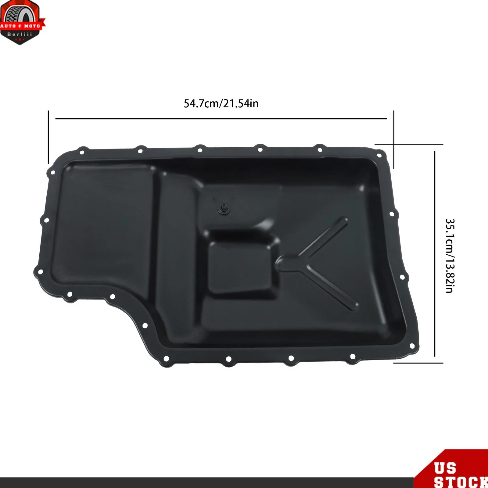 2011-2018 Ford Super Duty Transmission Oil Pan BER607575 for F-250/F-350/F-450/F-550 image 4