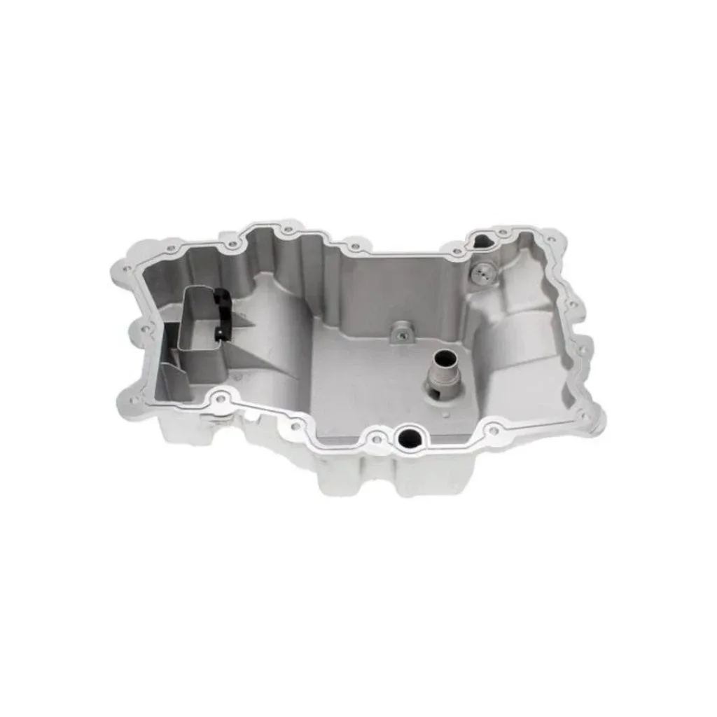 For Lincoln Continental/MKZ 2017-2020 Engine Oil Pan | Aluminum Metallic Finish